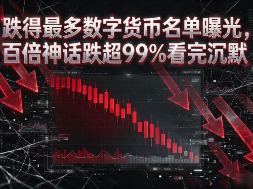 跌得最多数字货币名单曝光，百倍神话跌超99%看完沉默