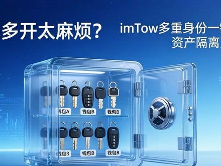 钱包多开太麻烦？imToken多重身份一键切换 资产隔离更安全