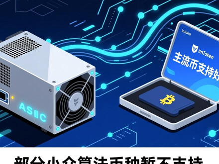 imToken钱包能存ASIC矿机挖的币吗？主流币支持好