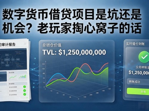 数字货币借贷项目是坑还是机会？老玩家掏心窝子的话