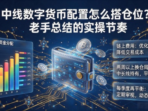 中线数字货币配置怎么搭仓位？老手总结的实操节奏