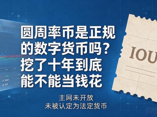 圆周率币是正规的数字货币吗？挖了十年到底能不能当钱花
