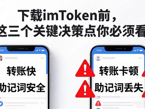 下载imToken前，这三个关键决策点你必须看