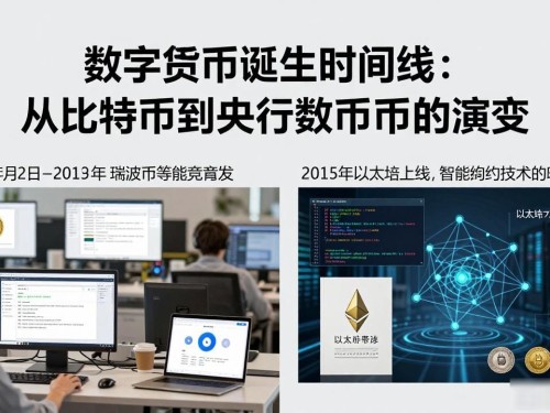 数字货币诞生时间线：从比特币到央行数字货币的演变