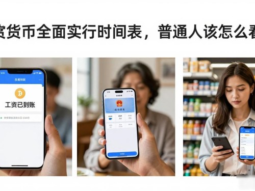 数字货币全面实行时间表，普通人该怎么看