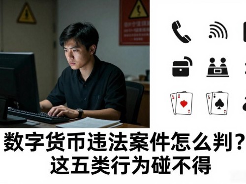 数字货币违法案件怎么判？这五类行为碰不得