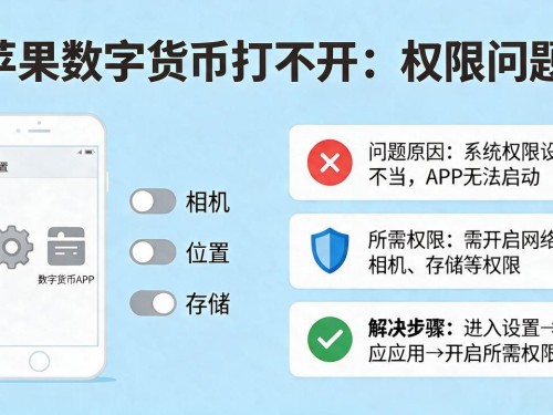 苹果数字货币打不开怎么办？一文教你快速解决