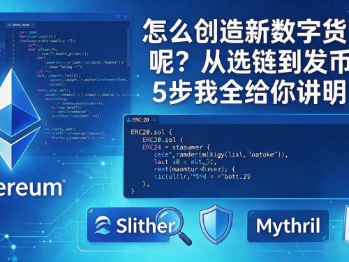 怎么创造新数字货币呢？从选链到发币这5步我全给你讲明白