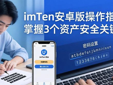 imToken安卓版操作指南：掌握3个资产安全关键点