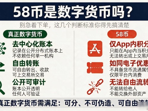 58币是数字货币吗？别急着下单，这几个判断标准你得先搞清楚