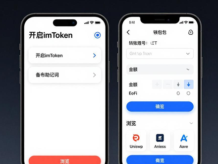 苹果手机怎么下载imToken钱包？参与DeFi详细步骤教程