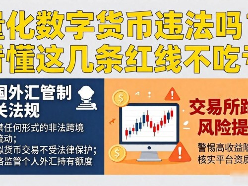 量化数字货币违法吗？看懂这几条红线不吃亏