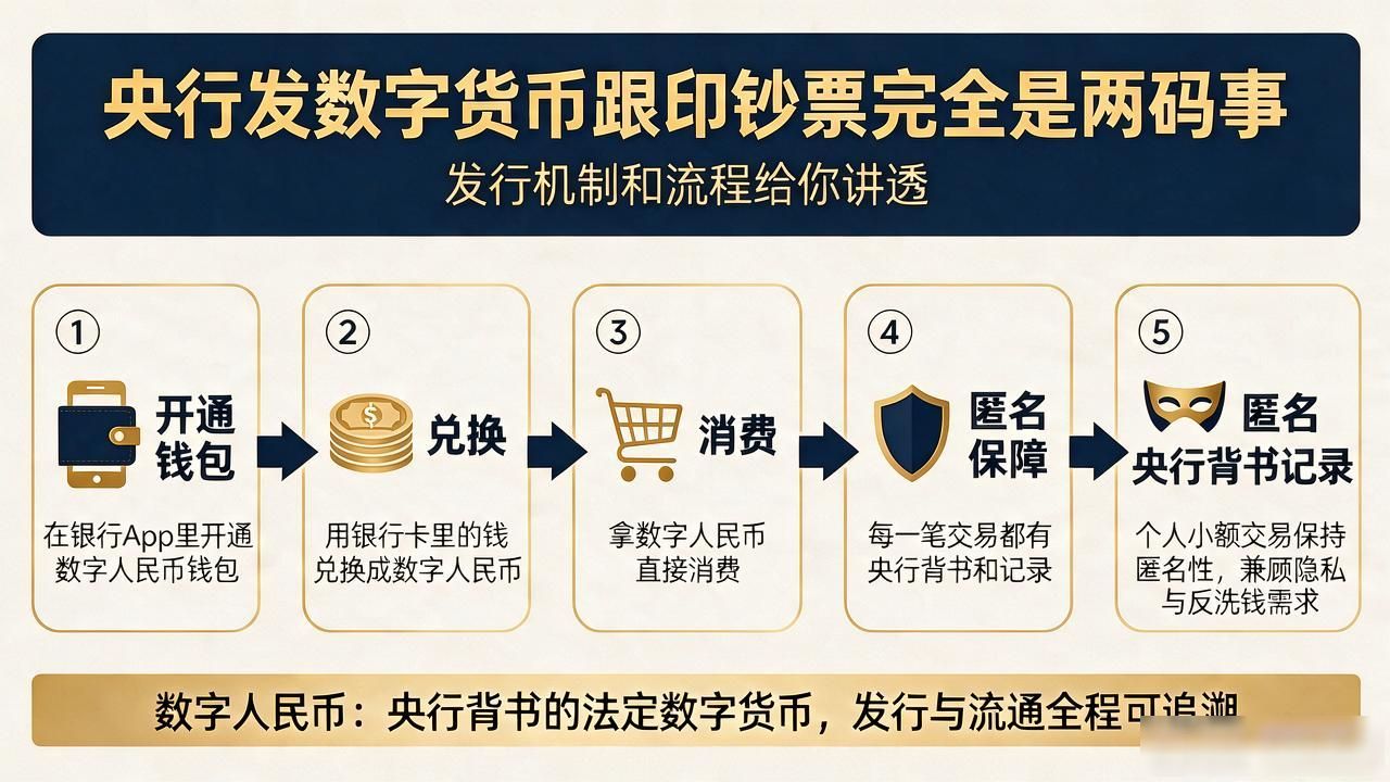 数字货币央行怎样发行_央行数字货币双层运营架构_数字人民币与比特币本质区别