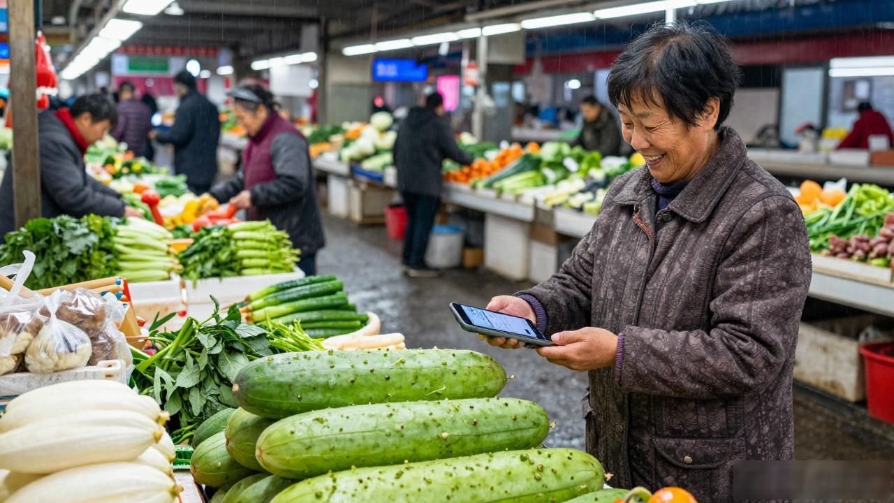 上海老菜场数字人民币试点_上海菜场数字货币_浦东数字人民币使用体验