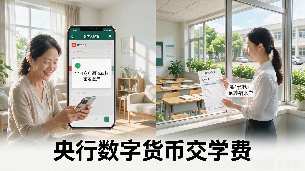 央行数字货币支付学费_数字人民币交学费_数字人民币学校缴费体验