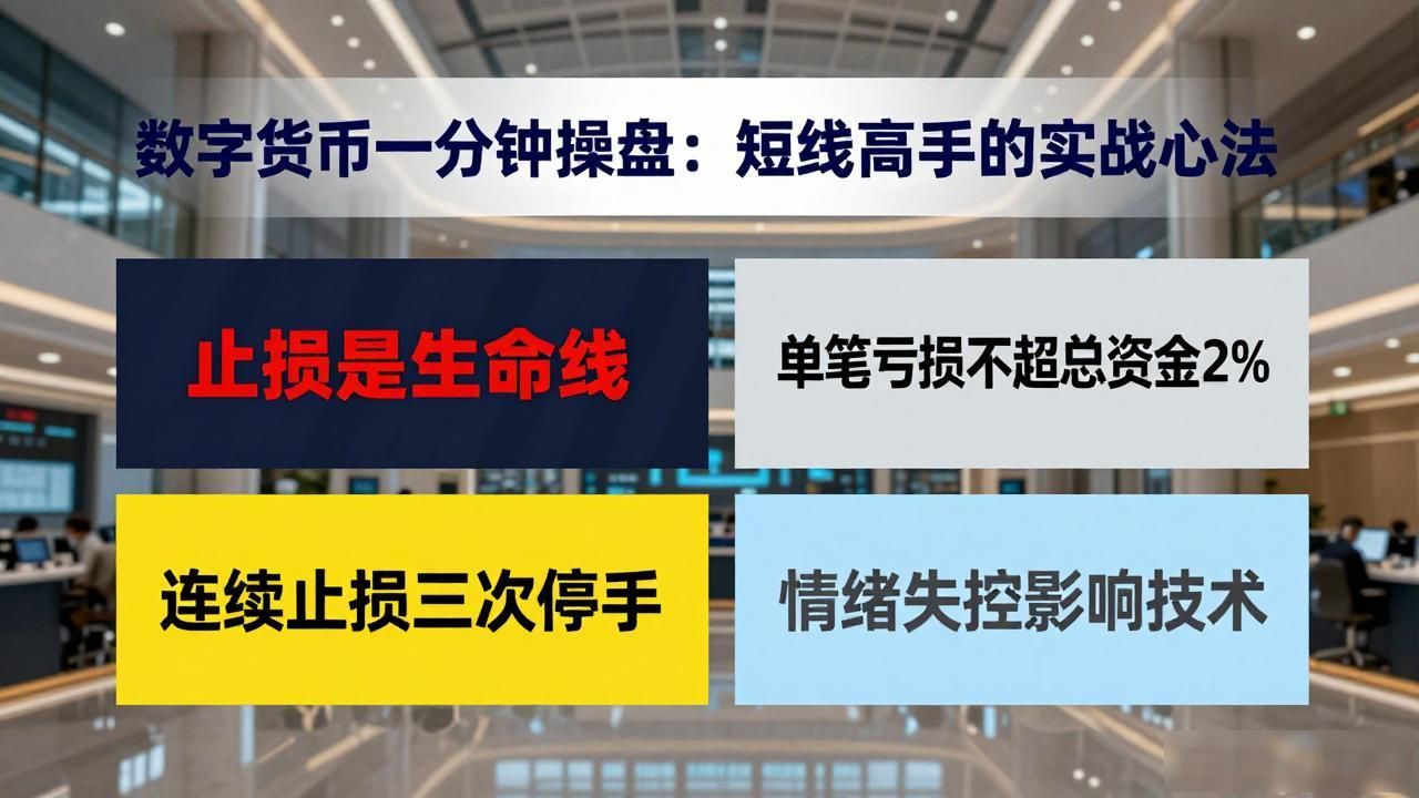 一分钟操盘做数字货币_短线交易纪律与盘感_数字货币一分钟操盘