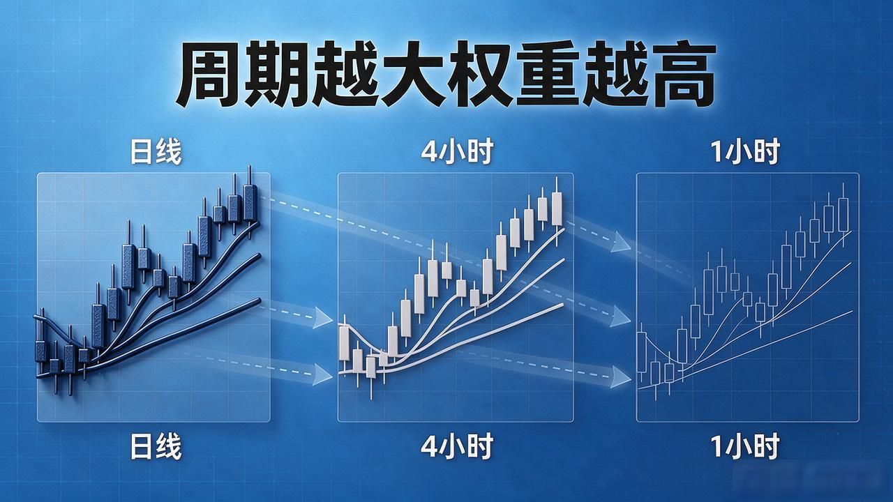 周期权重交易策略_mtf多时间框架分析_数字货币mtf