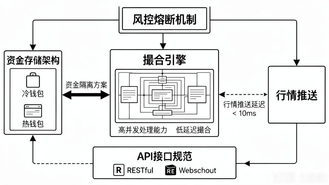 数字货币交易所项目书 商业模式与盈利路径_数字货币交易所项目书_技术架构与资金安全
