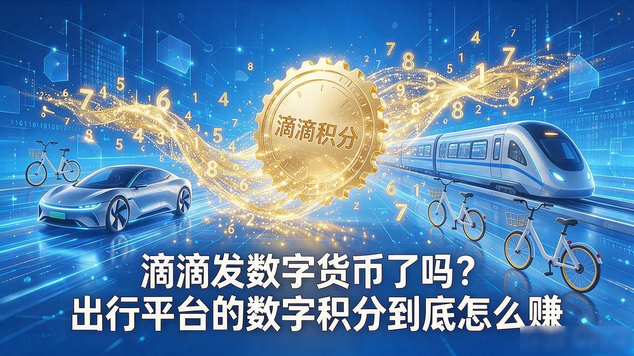 滴滴数字化货币_滴滴数字资产玩法_滴滴数字积分体系