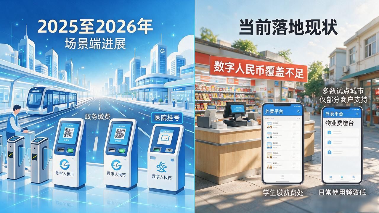 数字人民币试点进展_数字人民币日常使用场景_央行好久发行数字货币