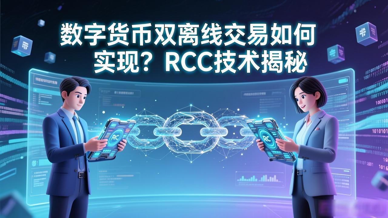 RCC技术离线身份认证_数字货币双离线采用rcc技术_数字人民币双离线交易