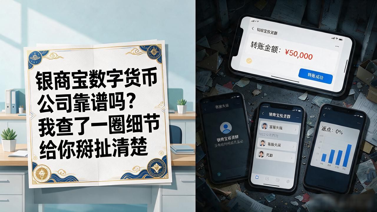 银商宝 数字货币骗局_银商宝数字货币公司_数字货币投资陷阱
