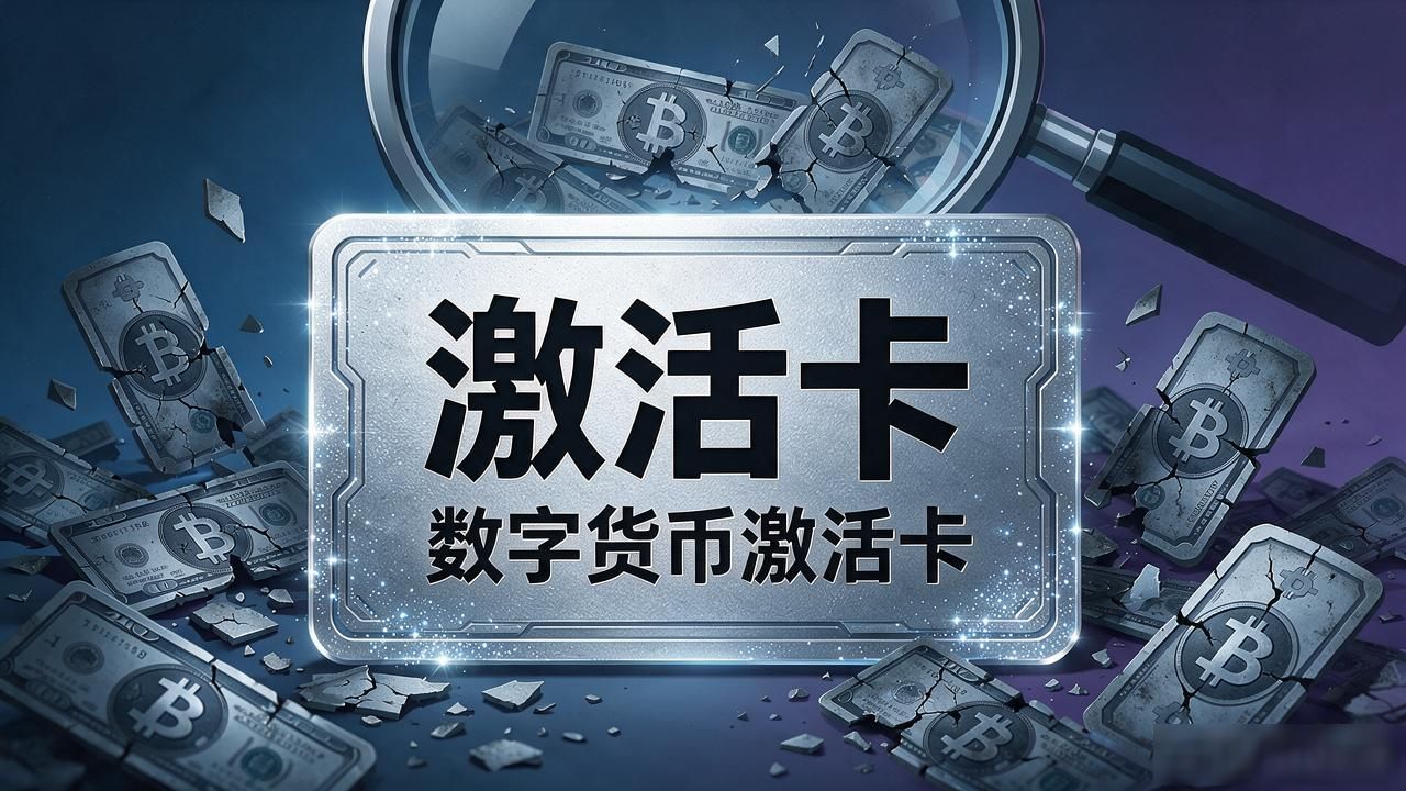 数字货币激活卡升级版骗局_中老年人数字资产投资陷阱_数字货币激活卡升级版