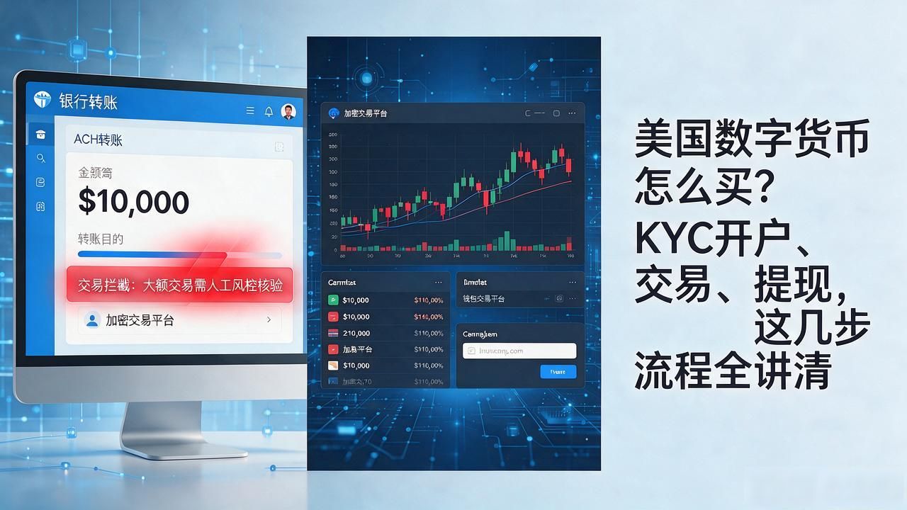 美国买数字货币合规流程_KYC身份验证要求_美国数字货币流程