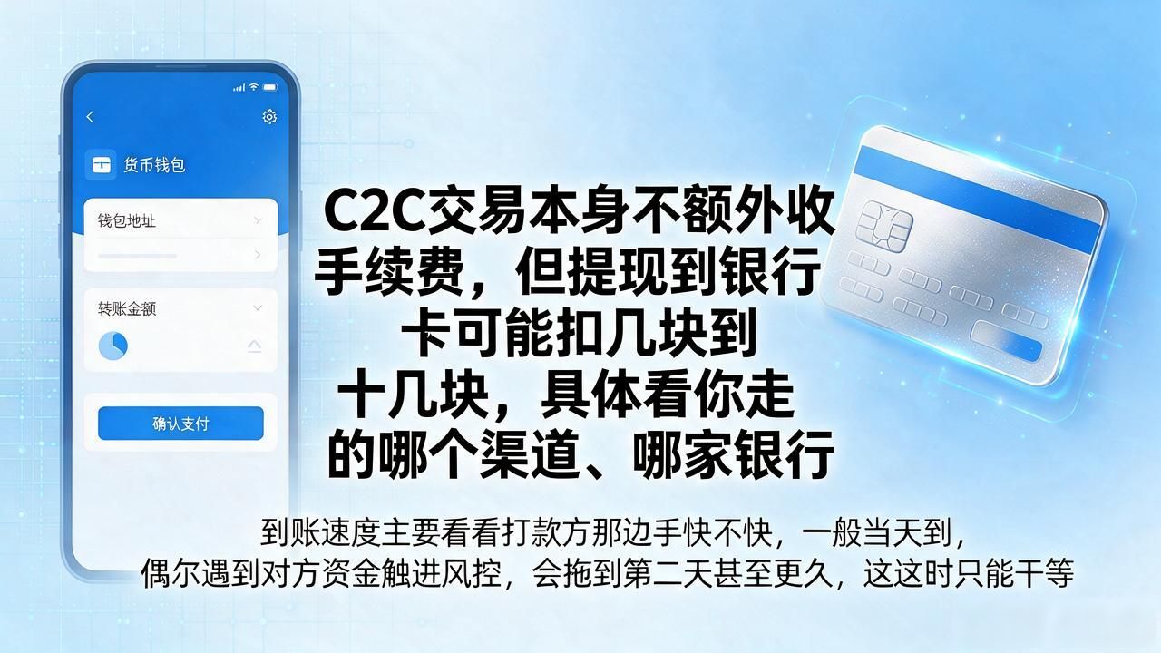 数字货币提现到银行卡_交易所法币通道_C2C提现风险_数字货币的钱用提现嘛