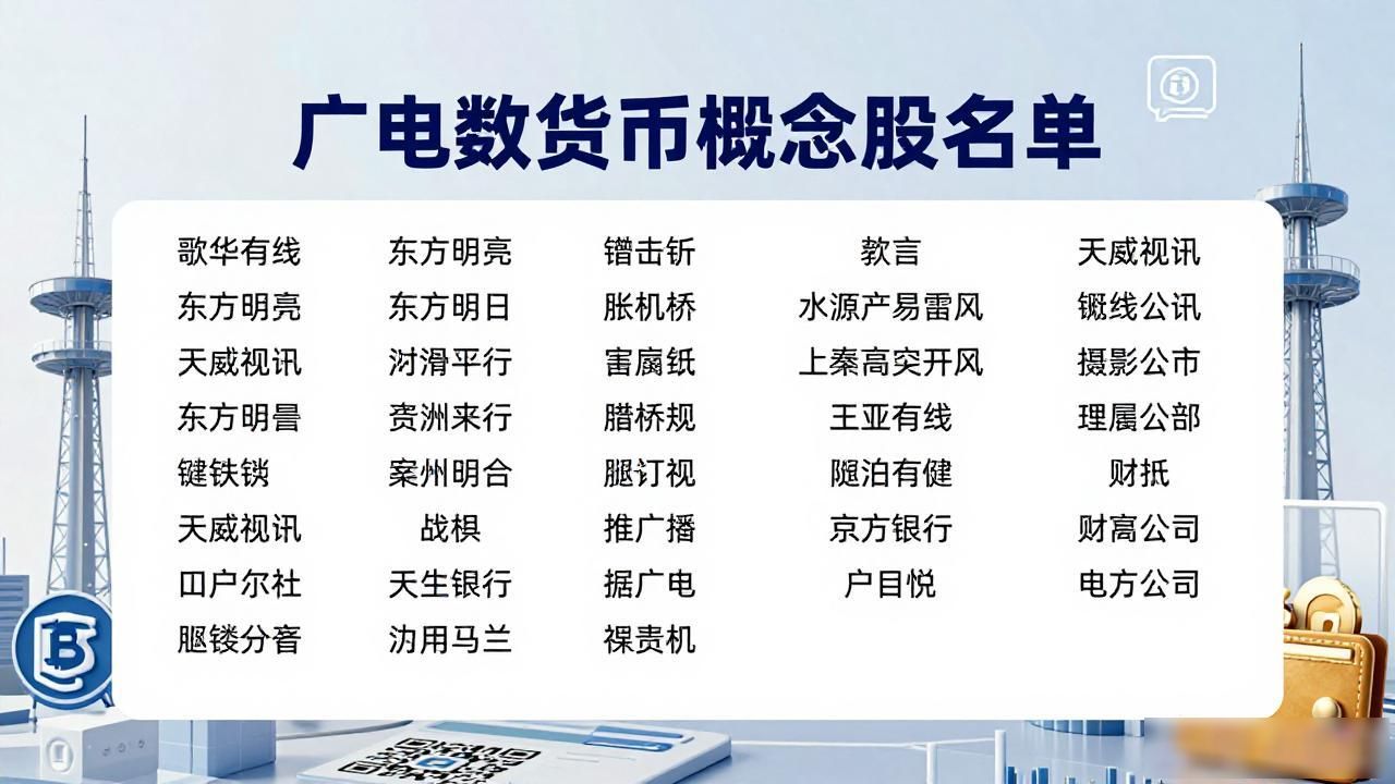 歌华有线东方明珠天威视讯_广电数字货币概念股_广电数字货币概念股份