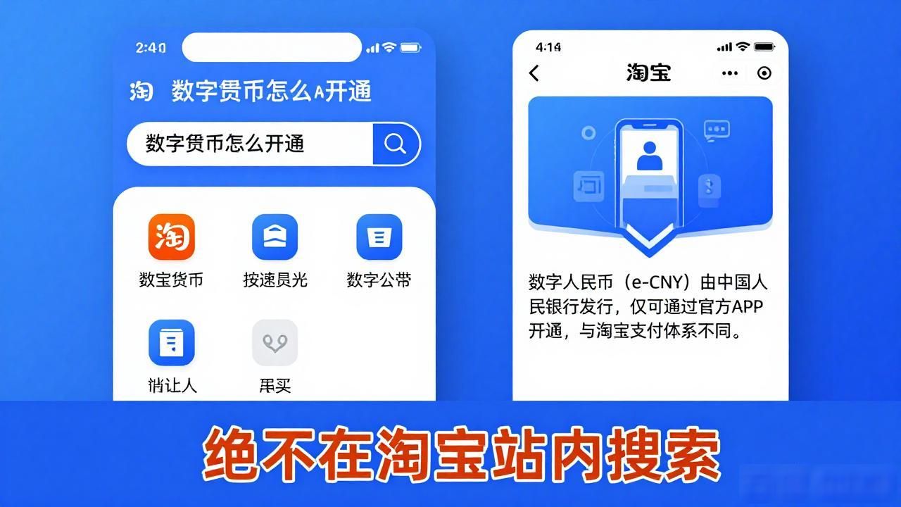 淘宝数字货币开通教程骗局_淘宝数字货币怎么开通_淘宝数字货币怎么开通