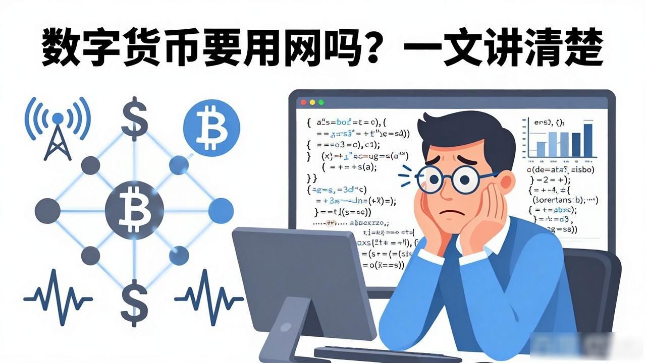 数字货币需要用网络吗_比特币以太坊是否需要联网 数字货币日常使用是否需要联网 冷钱包离线签名交易是否需要联网