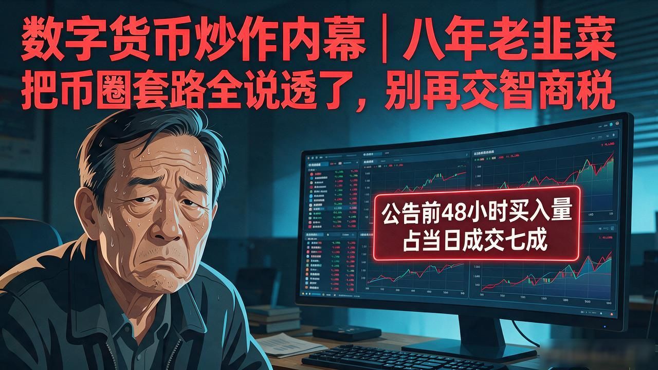 数字货币炒作内幕_币圈带单群_控盘操作揭露