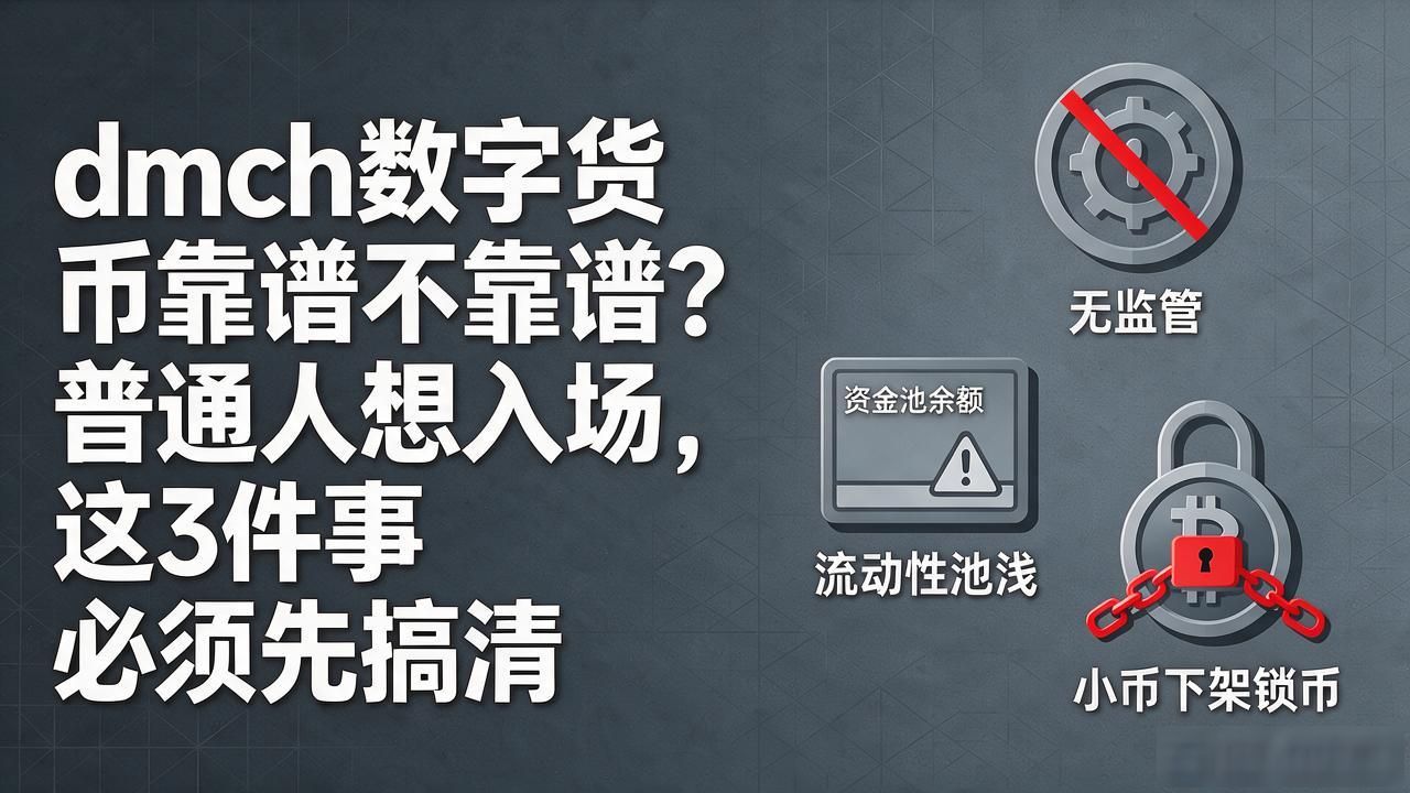 dmch数字货币去中心化金融通缩机制_dmch数字货币_dmch小币种投资风险流动性池深度