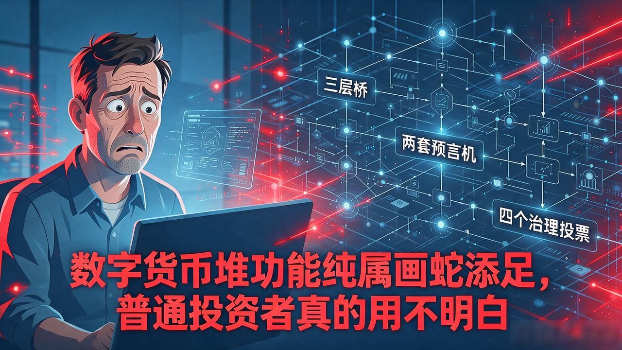 数字资产去中介化_数字货币画蛇添足_DeFi功能堆砌问题
