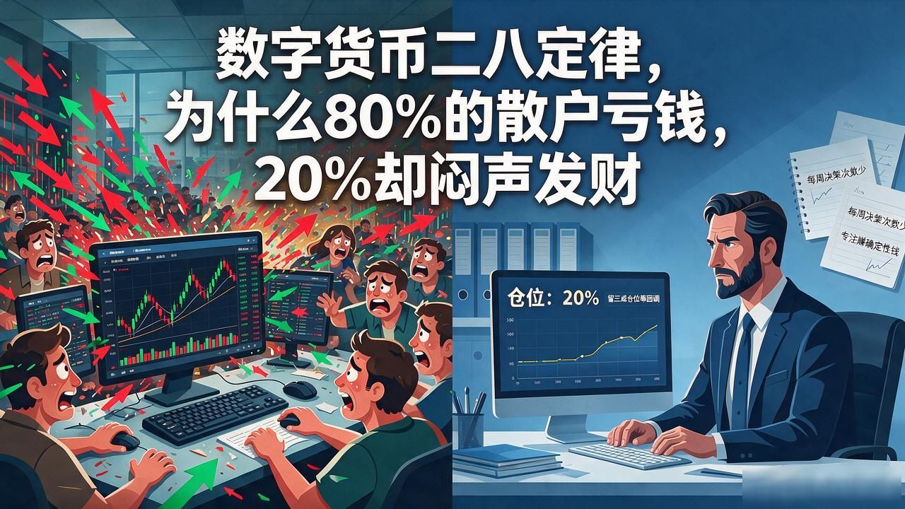 数字货币二八定律_数字货币市场散户投资策略_币圈二八定律
