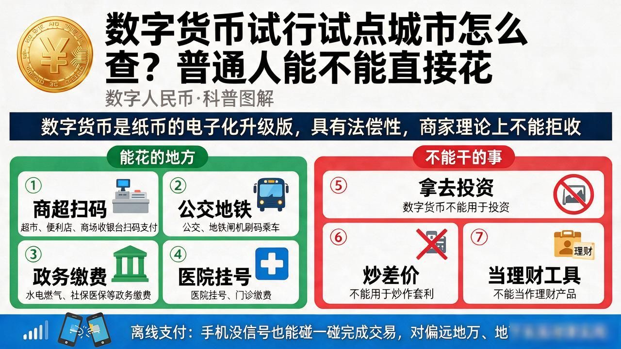 数字人民币与比特币区别及法定地位_数字货币试行_数字人民币试点城市名单及开通条件