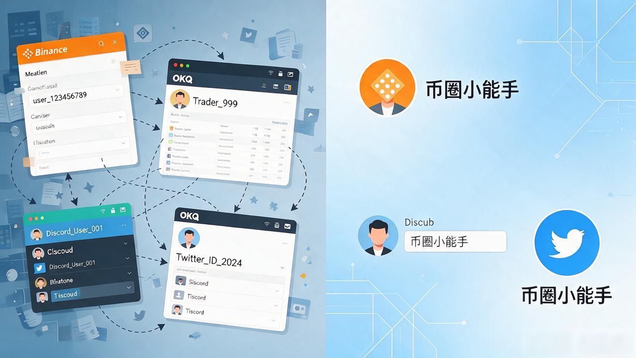 统一平台ID避免混淆_网名链上身份证_数字货币用户网名