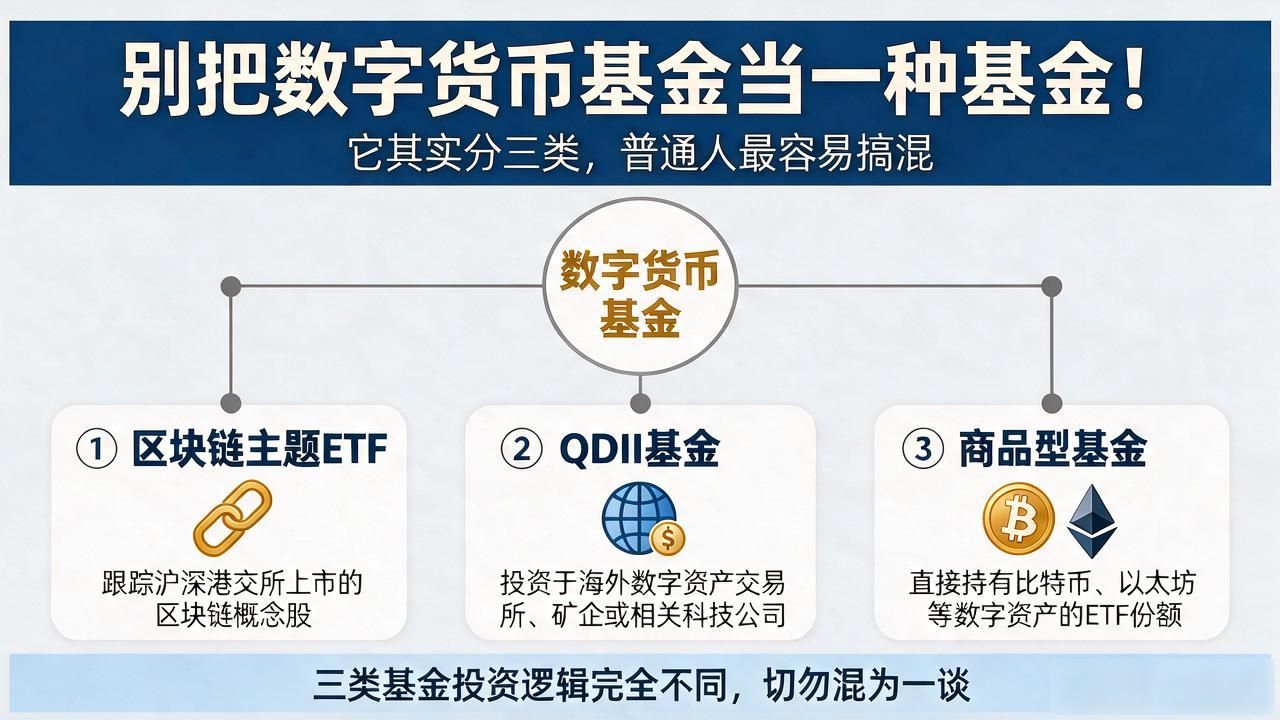 数字货币基金属于什么基金类型_区块链主题ETF与QDII基金区别_数字货币是啥基金类型