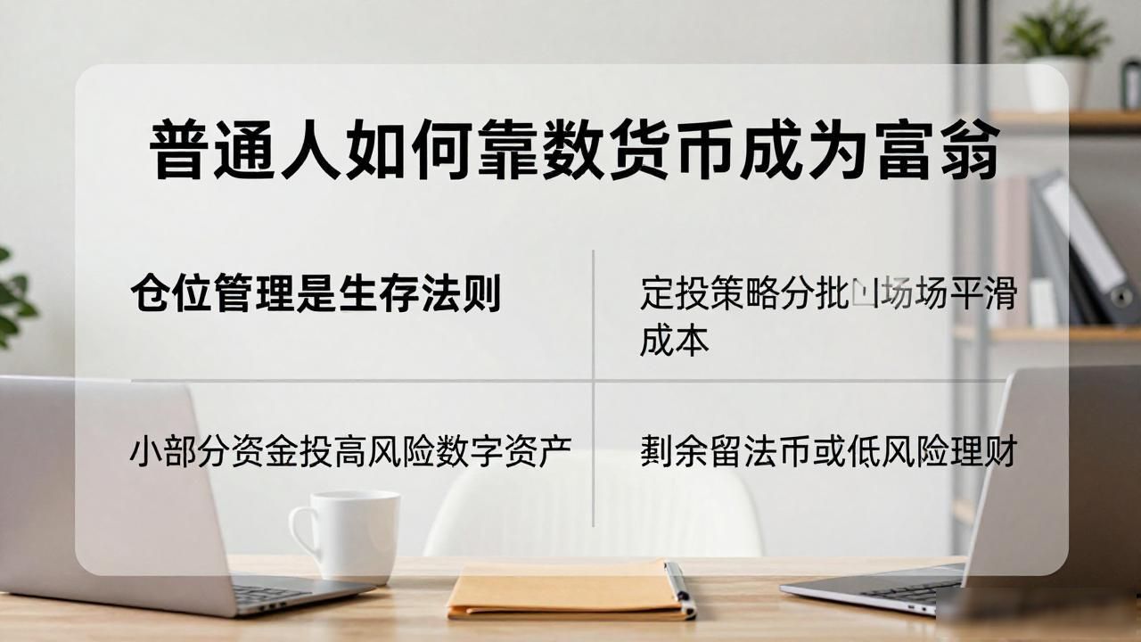 数字货币 富翁_普通人如何通过数字货币实现财富自由_数字货币投资选对项目的方法