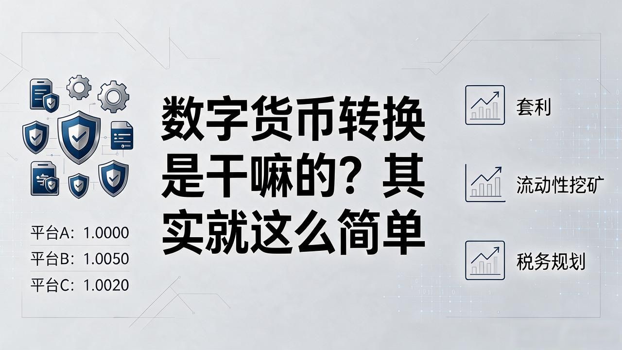 数字货币转换是干嘛的_数字货币转换方式有哪些_数字货币转换的玩法有哪些